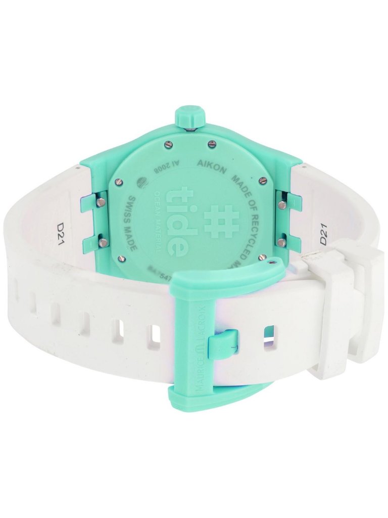 Nwt Maurice Lacroix Aikon Tide Quartz Green Dial Men's Watch — image 4 of 4